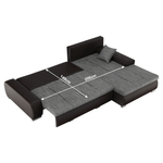 Casa si Gradina - Mobilier - Canapele si coltare - Coltare - Coltar, maro/gri maroniu, TRAMP - Infinity.ro