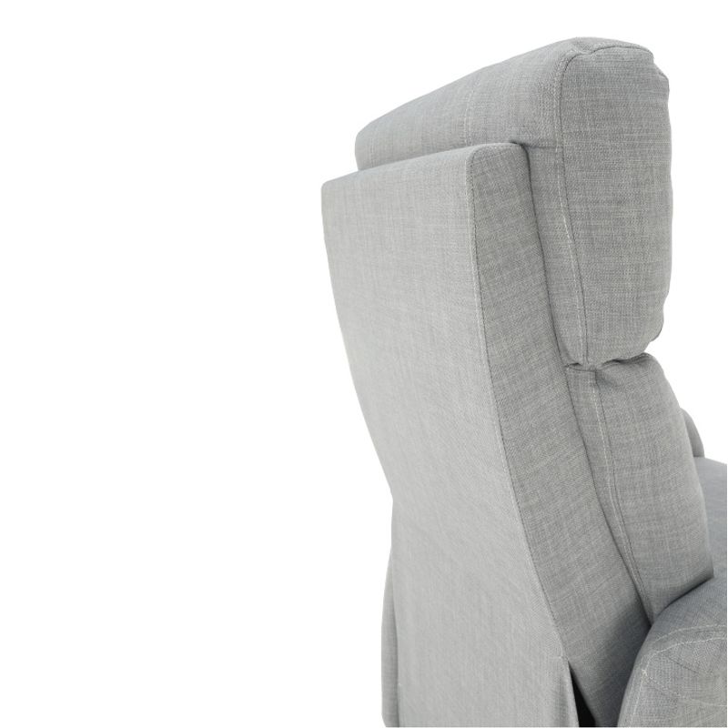 Casa si Gradina - Mobilier - Scaune si fotolii - Fotolii - Fotoliu reglabil, material textil gri, FOREST - Infinity.ro
