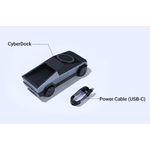 Laptop, Telefoane si Tablete - Telefoane mobile si accesorii - Accesorii Telefoane - Incarcatoare telefoane - Dock de încărcare wireless 3 în 1, stil Cybertruck - Infinity.ro