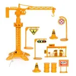 Jucarii, Copii si Bebe - Jucarii si jocuri - Vehicule si jucarii cu telecomanda - Utilaje constructie de jucarie - Set Mașini de Construcții din Metal – 6+ Modele de Vehicule - Infinity.ro