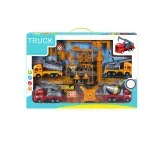 Jucarii, Copii si Bebe - Jucarii si jocuri - Vehicule si jucarii cu telecomanda - Utilaje constructie de jucarie - Set Mașini de Construcții din Metal – 6+ Modele de Vehicule - Infinity.ro