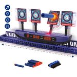 Jucarii, Copii si Bebe - Jucarii si jocuri - Jucarii de rol - Arme de jucarie - Joc de Tir Electronic cu Ținte Mobile – Resetare Automată și Numărător Digital de Scor - Infinity.ro