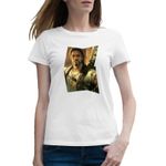 Fashion, accesorii si bijuterii - Femei - Imbracaminte femei - Tricouri si topuri femei - Tricou femei StarCraft 2 Jim Raynor Soldier War Veteran, alb, marime 2XL - Infinity.ro