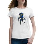 Fashion, accesorii si bijuterii - Femei - Imbracaminte femei - Tricouri si topuri femei - Tricou femei StarCraft 2 Protoss Tehnology Rebel Gamer, alb, marime 2XL - Infinity.ro