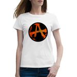 Fashion, accesorii si bijuterii - Femei - Imbracaminte femei - Tricouri si topuri femei - Tricou femei Quake Video Games Logo, alb, marime 2XL - Infinity.ro