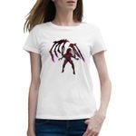Fashion, accesorii si bijuterii - Femei - Imbracaminte femei - Tricouri si topuri femei - Tricou femei StarCraft 2 Sarah Vaduva Neagra Zerg Lider, alb, marime 2XL - Infinity.ro
