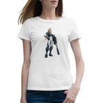 Fashion, accesorii si bijuterii - Femei - Imbracaminte femei - Tricouri si topuri femei - Tricou femei StarCraft II 2 Wings of Liberty Nova, alb, marime 2XL - Infinity.ro