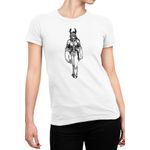Fashion, accesorii si bijuterii - Femei - Imbracaminte femei - Tricouri si topuri femei - Tricou Femei Terra Formers Captain Annex Alien Virus, alb,  marime 2XL - Infinity.ro