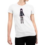 Fashion, accesorii si bijuterii - Femei - Imbracaminte femei - Tricouri si topuri femei - Tricou Femei Twin Star Exorcists Adashino Benio Shounen, alb,  marime 2XL - Infinity.ro
