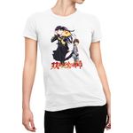 Fashion, accesorii si bijuterii - Femei - Imbracaminte femei - Tricouri si topuri femei - Tricou Femei Twin Star Exorcists Sakura Spring School Life, alb,  marime 2XL - Infinity.ro