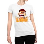 Fashion, accesorii si bijuterii - Femei - Imbracaminte femei - Tricouri si topuri femei - Tricou Femei Slam Dunk Miyagi Basket Hoop Game, alb,  marime 2XL - Infinity.ro