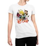 Fashion, accesorii si bijuterii - Femei - Imbracaminte femei - Tricouri si topuri femei - Tricou Femei Seven Deadly Sins Anime Akame Suzuki Nakaba, alb,  marime 2XL - Infinity.ro
