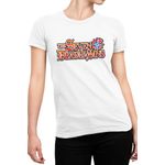 Fashion, accesorii si bijuterii - Femei - Imbracaminte femei - Tricouri si topuri femei - Tricou Femei Seven Deadly Sins Logo Super Powers Shonen, alb,  marime 2XL - Infinity.ro