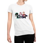 Fashion, accesorii si bijuterii - Femei - Imbracaminte femei - Tricouri si topuri femei - Tricou Femei Trinity Seven Jujutsu Kaisen Itadori My Hero Academia, alb,  marime 2XL - Infinity.ro