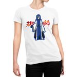 Fashion, accesorii si bijuterii - Femei - Imbracaminte femei - Tricouri si topuri femei - Tricou Femei Twin Star Exorcists Inanaki Karoshi Anime, alb,  marime 2XL - Infinity.ro
