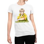 Fashion, accesorii si bijuterii - Femei - Imbracaminte femei - Tricouri si topuri femei - Tricou Femei Price of Tennis Wakashi Hiyoshi Otaku Rocket Ball, alb,  marime 2XL - Infinity.ro