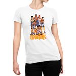 Fashion, accesorii si bijuterii - Femei - Imbracaminte femei - Tricouri si topuri femei - Tricou Femei Slam Dunk Basket Ai, alb,  marime 2XL - Infinity.ro