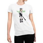 Fashion, accesorii si bijuterii - Femei - Imbracaminte femei - Tricouri si topuri femei - Tricou Femei World Trigger Sniper Night Vision, alb,  marime 2XL - Infinity.ro