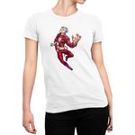 Fashion, accesorii si bijuterii - Femei - Imbracaminte femei - Tricouri si topuri femei - Tricou Femei Seven Deadly Sins Ban Anime Weapon Genki, alb,  marime 2XL - Infinity.ro