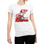 Fashion, accesorii si bijuterii - Femei - Imbracaminte femei - Tricouri si topuri femei - Tricou Femei Terra Formers Hizamaru Akari Colonization, alb,  marime 2XL - Infinity.ro