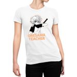 Fashion, accesorii si bijuterii - Femei - Imbracaminte femei - Tricouri si topuri femei - Tricou Femei Oresama Teacher Kurosaki Anime Femboy Energic Trouble, alb,  marime 2XL - Infinity.ro