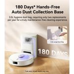 Electronice si Electrocasnice - Ingrijirea locuintei - Aspiratoare - Robot de aspirare Narwal Freo S CP-ZD-A00198-00-00, 8000 Pa, baterie 3200mAh, Narwal APP Freo Advice, Alb - Infinity.ro