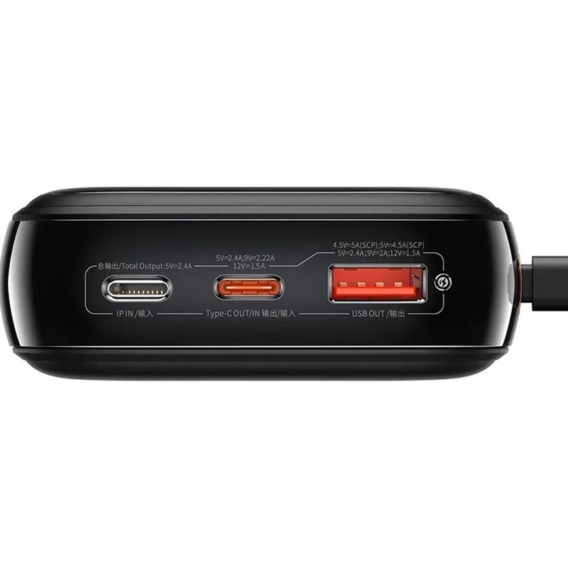 Laptop, Telefoane si Tablete - Telefoane mobile si accesorii - Accesorii Telefoane - Baterii externe - Acumulator extern Baseus Qpow Pro, 20000 mAh, 20W, Negru – PPQD060201 - Infinity.ro