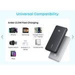 Laptop, Telefoane si Tablete - Telefoane mobile si accesorii - Accesorii Telefoane - Baterii externe - Baterie externa Anker Zolo 10.000 mAh, 22.5W, cablu USB-C inclus, USB-C, USB-A, Alb - Infinity.ro