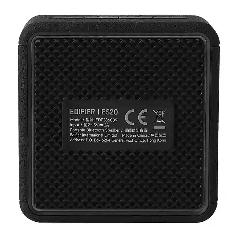 TV, Audio-Video si Foto - Portabile audio - Boxe portabile - Difuzor Bluetooth Edifier ES20 (negru) - Infinity.ro