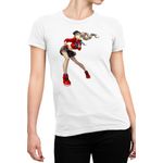 Fashion, accesorii si bijuterii - Femei - Imbracaminte femei - Tricouri si topuri femei - Tricou Femei Persona Ann Panther Takamaki Action Japan, alb,  marime 2XL - Infinity.ro