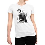 Fashion, accesorii si bijuterii - Femei - Imbracaminte femei - Tricouri si topuri femei - Tricou Femei Oresama Teacher Okegawa Kyoutarou Anime Otaku Weeb, alb,  marime 2XL - Infinity.ro