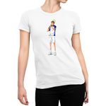 Fashion, accesorii si bijuterii - Femei - Imbracaminte femei - Tricouri si topuri femei - Tricou Femei Prince of Tennis Kawamura Takashi Konomi Takeshi Anime, alb,  marime 2XL - Infinity.ro