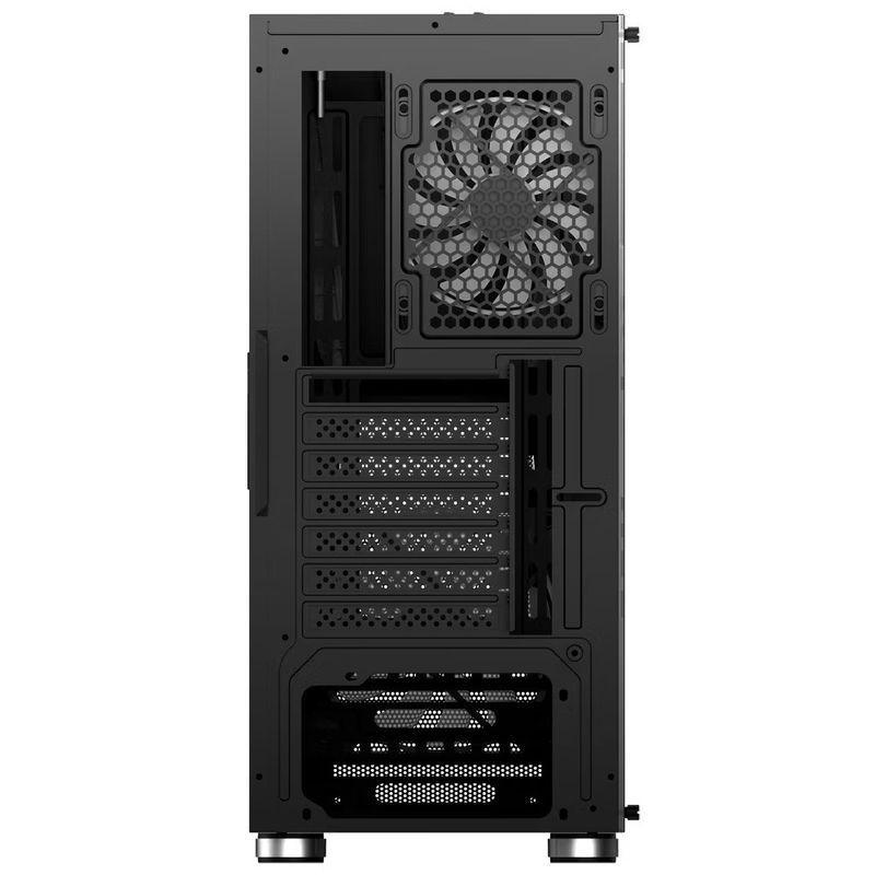 PC, gaming si accesorii - Componente PC - Componente - Carcase PC si server - Carcasa nJoy Fort, Middle Tower, ATX, fara sursa, Black - Infinity.ro