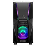 PC, gaming si accesorii - Componente PC - Componente - Carcase PC si server - Carcasa nJoy Fort, Middle Tower, ATX, fara sursa, Black - Infinity.ro