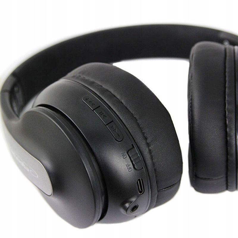 TV, Audio-Video si Foto - Portabile audio - Casti audio - Casti wireless, Esperanza EH240, Bluetooth 5.3, reducere activa a zgomotului, negru - Infinity.ro