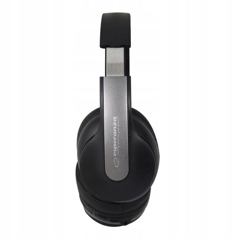 TV, Audio-Video si Foto - Portabile audio - Casti audio - Casti wireless, Esperanza EH240, Bluetooth 5.3, reducere activa a zgomotului, negru - Infinity.ro