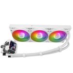 PC, gaming si accesorii - Componente PC - Coolere si Ventilatoare PC - Coolere Procesor - Cooler Thermalright „Frozen Warframe 360 White Argb„ racire cu lichid, 3 x 120mm, 2000 rpm, ARGB, alb - Infinity.ro