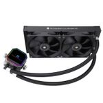 PC, gaming si accesorii - Componente PC - Coolere si Ventilatoare PC - Coolere Procesor - Cooler Thermalright „Frozen Prism 240 Black”, racire cu lichid, 2 x 120mm, 1850 rpm, fara LED, negru - Infinity.ro