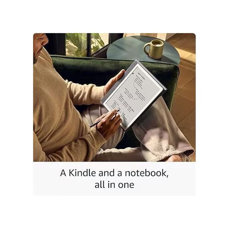 Laptop, Telefoane si Tablete - Ebook reader si accesorii - eBook Reader - EBook Reader Amazon Kindle Scribe 2024 32GB, gri, cu pen - Infinity.ro