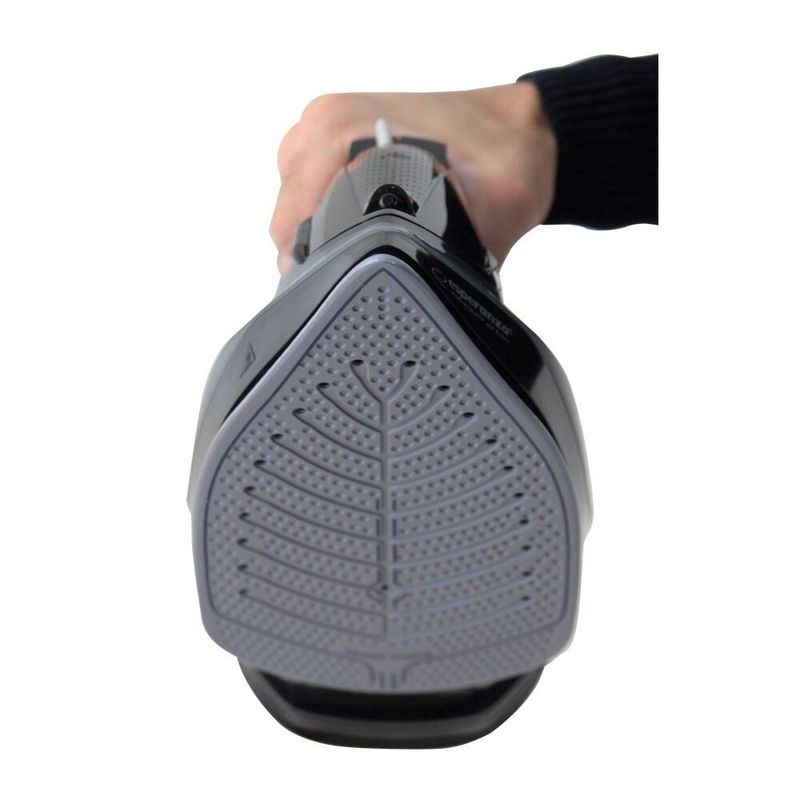 Electronice si Electrocasnice - Ingrijirea tesaturilor - Fiare de calcat - Fier de calcat cu abur Esperanza, 2600 W, talpa ceramica, gri/negru, rezervor 0.3 l - Infinity.ro