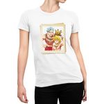 Fashion, accesorii si bijuterii - Femei - Imbracaminte femei - Tricouri si topuri femei - Tricou Femei Seven Deadly Sins Melodias Animelab, alb,  marime 2XL - Infinity.ro