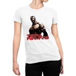 Fashion, accesorii si bijuterii - Femei - Imbracaminte femei - Tricouri si topuri femei - Tricou Femei Terra Formers Cockroach Mars Anime Manga, alb,  marime L - Infinity.ro