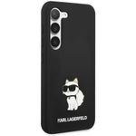 Laptop, Telefoane si Tablete - Telefoane mobile si accesorii - Accesorii Telefoane - Huse telefoane - Husa de protectie Karl Lagerfeld Liquid Silicone Choupette NFT pentru Samsung Galaxy S23, Negru - Infinity.ro