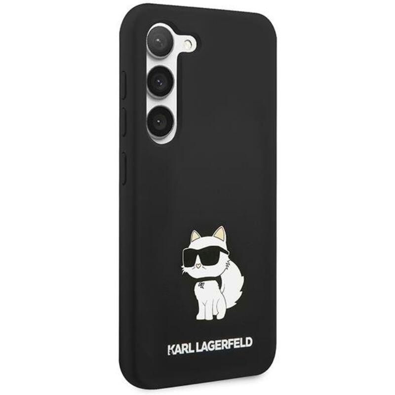 Laptop, Telefoane si Tablete - Telefoane mobile si accesorii - Accesorii Telefoane - Huse telefoane - Husa de protectie Karl Lagerfeld Liquid Silicone Choupette NFT pentru Samsung Galaxy S23, Negru - Infinity.ro