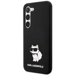 Laptop, Telefoane si Tablete - Telefoane mobile si accesorii - Accesorii Telefoane - Huse telefoane - Husa de protectie Karl Lagerfeld Liquid Silicone Choupette NFT pentru Samsung Galaxy S23, Negru - Infinity.ro
