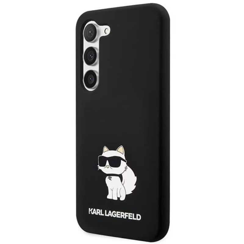 Laptop, Telefoane si Tablete - Telefoane mobile si accesorii - Accesorii Telefoane - Huse telefoane - Husa de protectie Karl Lagerfeld Liquid Silicone Choupette NFT pentru Samsung Galaxy S23, Negru - Infinity.ro