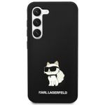 Laptop, Telefoane si Tablete - Telefoane mobile si accesorii - Accesorii Telefoane - Huse telefoane - Husa de protectie Karl Lagerfeld Liquid Silicone Choupette NFT pentru Samsung Galaxy S23, Negru - Infinity.ro