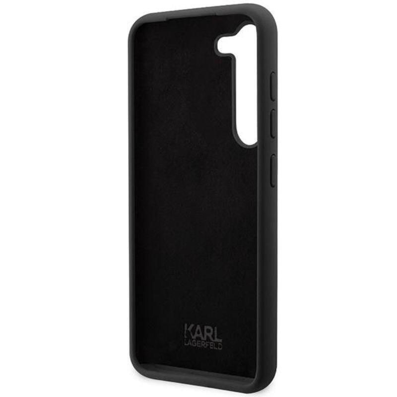 Laptop, Telefoane si Tablete - Telefoane mobile si accesorii - Accesorii Telefoane - Huse telefoane - Husa de protectie Karl Lagerfeld Liquid Silicone Choupette NFT pentru Samsung Galaxy S23, Negru - Infinity.ro