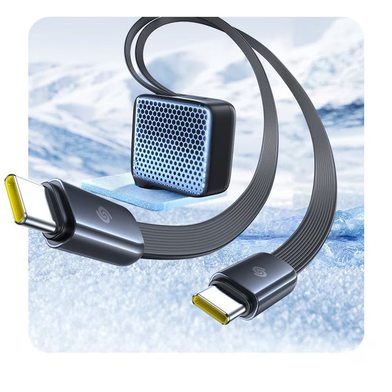 Laptop, Telefoane si Tablete - Telefoane mobile si accesorii - Accesorii Telefoane - Incarcatoare telefoane - Incarcator pentru Priza, 2x Cabluri Retractabile, 67W, 80cm - Baseus EnerCore CJ21 (E0121D00) - Cosmic Black - Infinity.ro