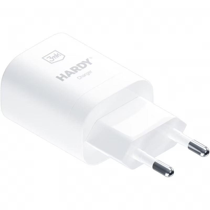 Laptop, Telefoane si Tablete - Telefoane mobile si accesorii - Accesorii Telefoane - Incarcatoare telefoane - Incarcator Retea 3MK, Hardy GaN, Quick Charge, 33W, 1 X USB Type-C, Alb - Infinity.ro